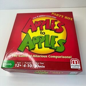 Apples to Apples Party Box - The Game of Hilarious Comparisons! Over 1000 Cards!